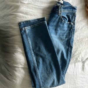 Abercrombie & Fitch 90’s straight curve love ultra high rise